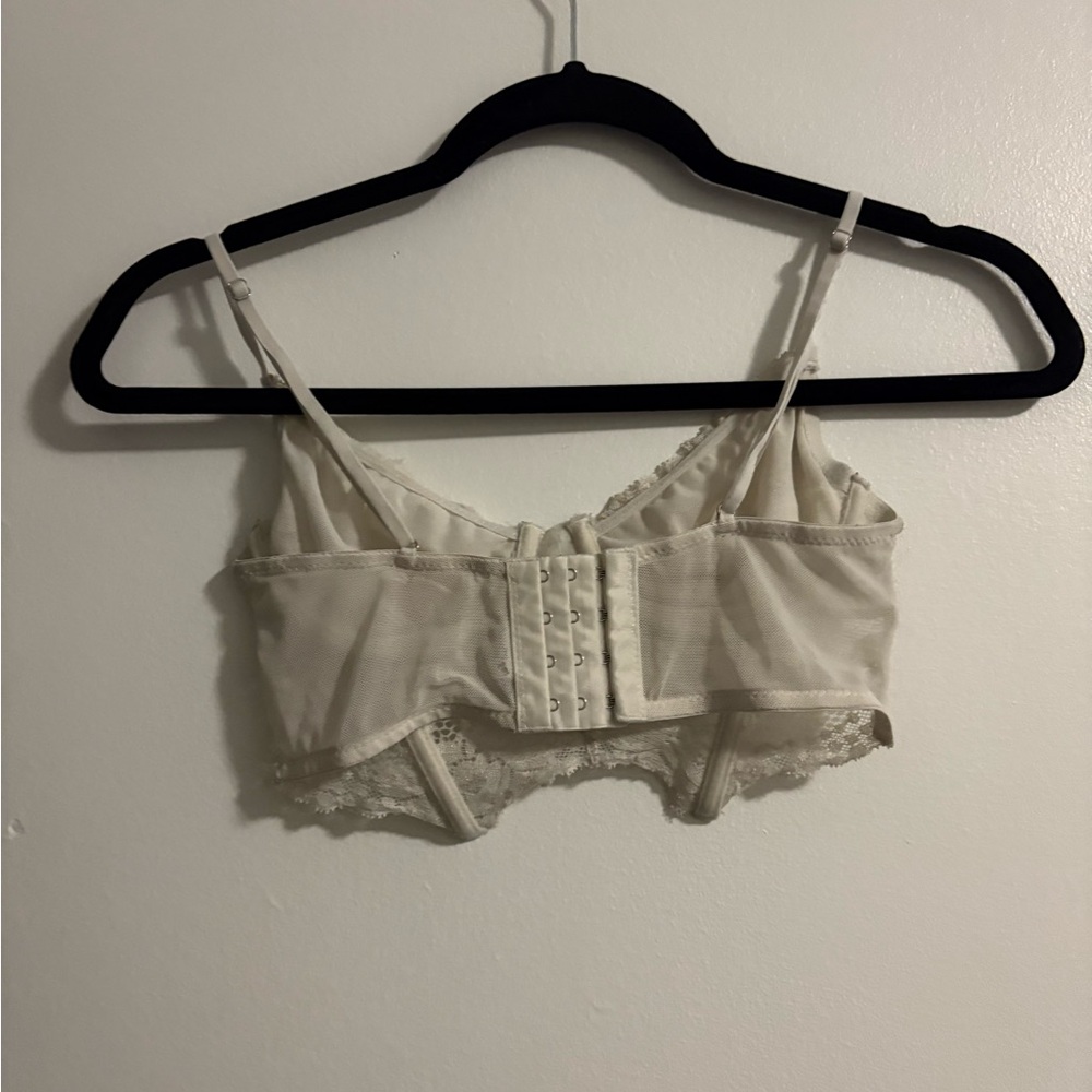 Forever 21 Ivory Lace Bralette
